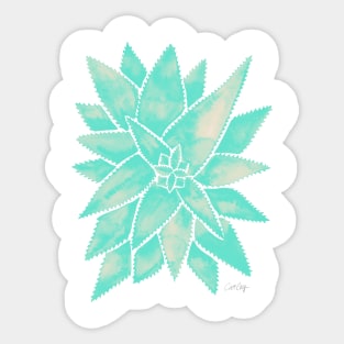 Mint Aloe Vera Sticker